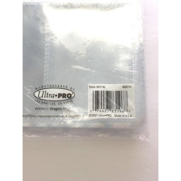 Ultra Pro 35 Pack of 9-Pocket Pages - Picture 11 of 12